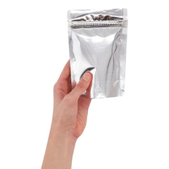 Bolsa para Sólidos 125 Gr Metalizada Stand Up Pouch Con Zipper