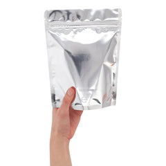 Bolsa para Sólidos 250 Gr Metalizada Stand Up Pouch Con Zipper