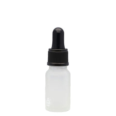 Frasco Gotero 10 Ml Frost Pipeta Cristal Estándar