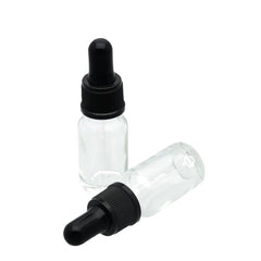 Frasco Gotero 10 ml Vidrio Pipeta Cristal Estándar